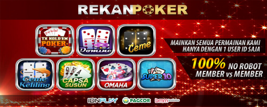 RekanPoker Situs Idn Poker Online Aman & Terpercaya Di Idonesia